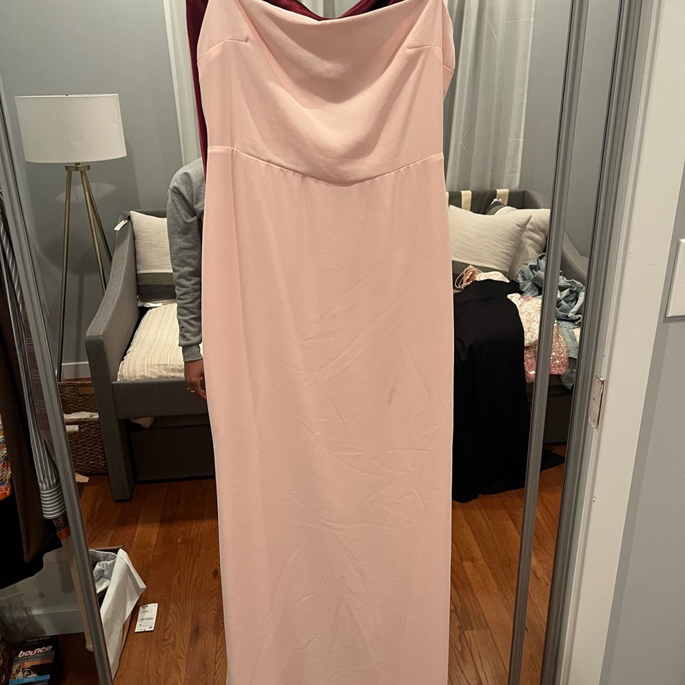 Revolve- Superdown Blush Gown - Picture 2 of 2